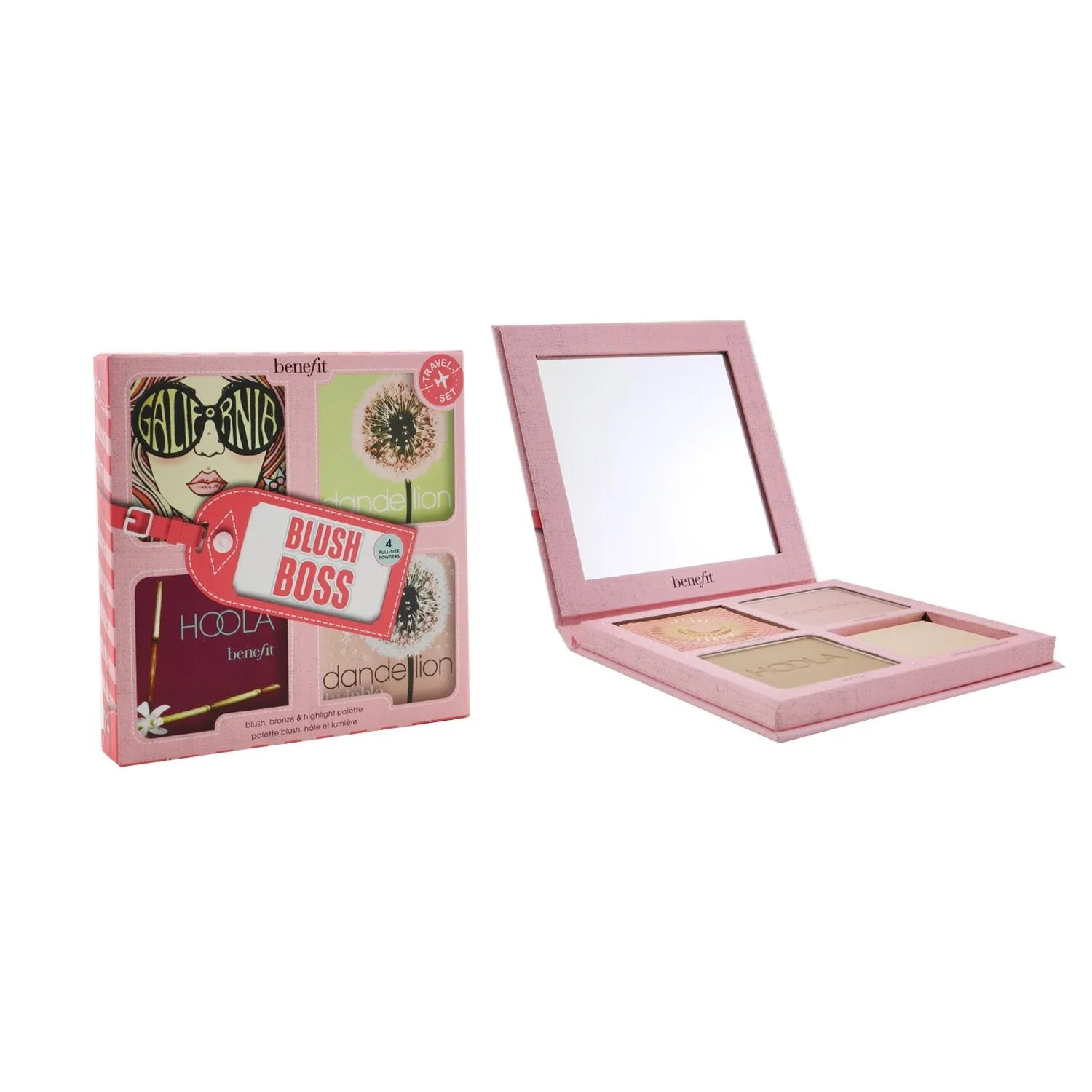 Benefit Blush Boss Blush. Bronze & Highlight Palette  23g/0.8oz
