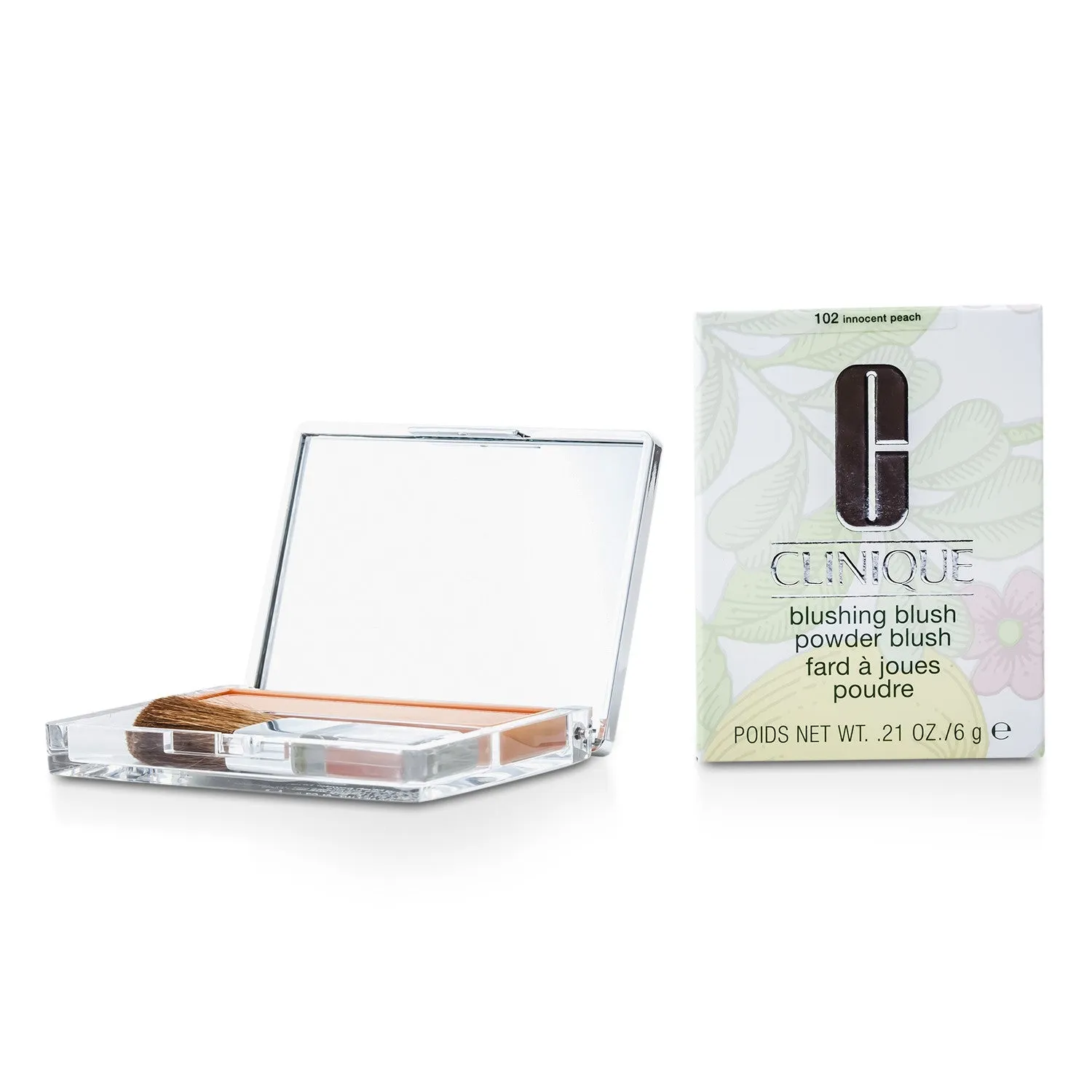 Clinique Blushing Blush Powder Blush - # 115 Smoldering Plum  6g/0.21oz