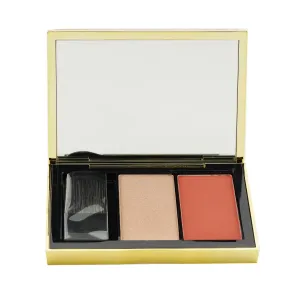Estee Lauder Pure Color Envy Sculpting Blush   Highlighter Duo - # Coral Fever  6g/0.21oz