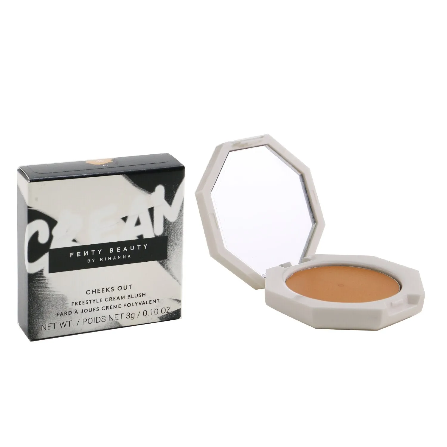 Fenty Beauty by Rihanna Cheeks Out Freestyle Cream Blush - # 06 Daiquiri Dip (Soft Coral Red)  3g/0.1oz