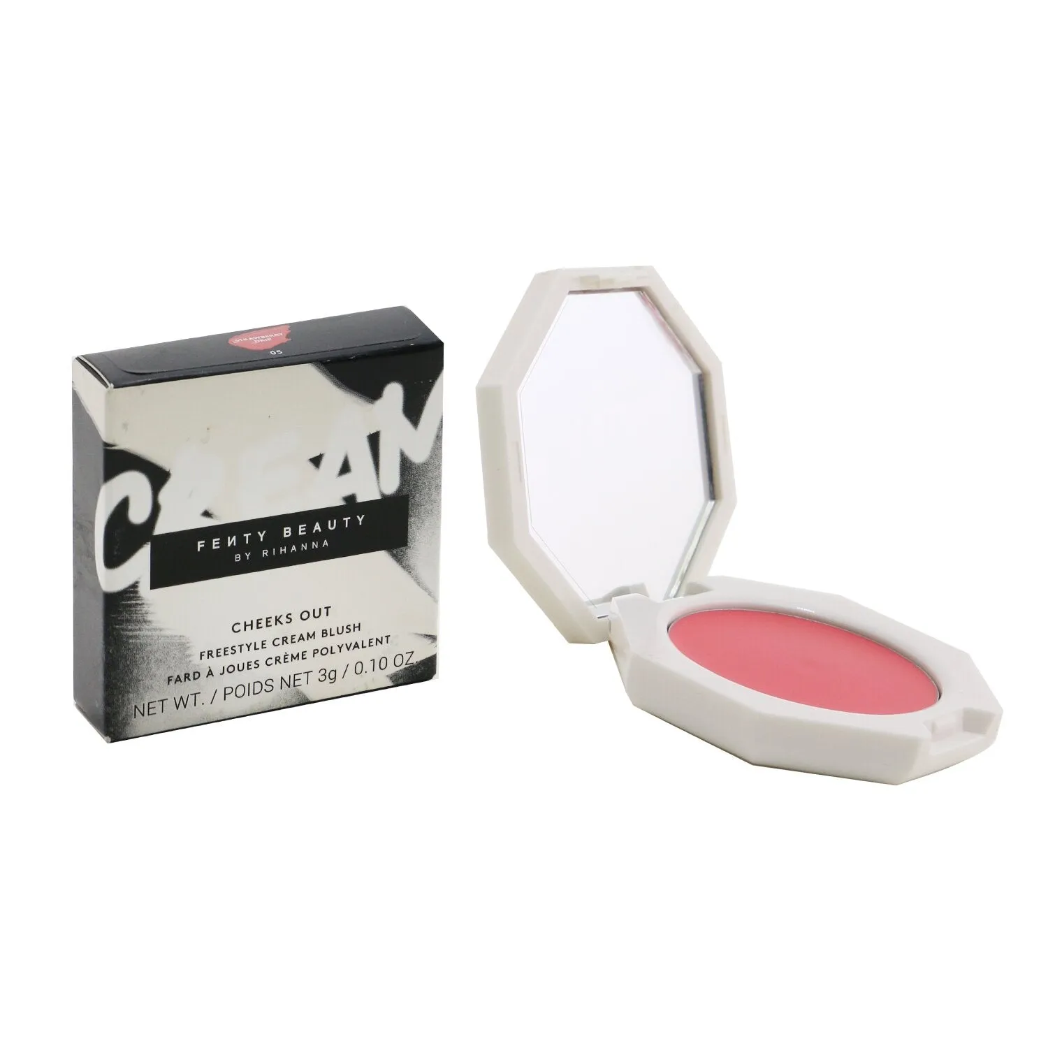 Fenty Beauty by Rihanna Cheeks Out Freestyle Cream Blush - # 06 Daiquiri Dip (Soft Coral Red)  3g/0.1oz