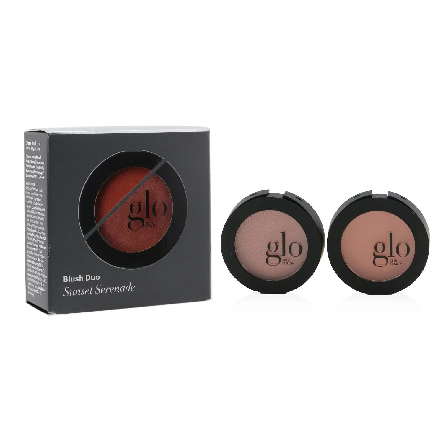 Glo Skin Beauty Blush Duo (1x Blush   1x Cream Blush) - # Getaway Glow  2x3.4g/0.12oz