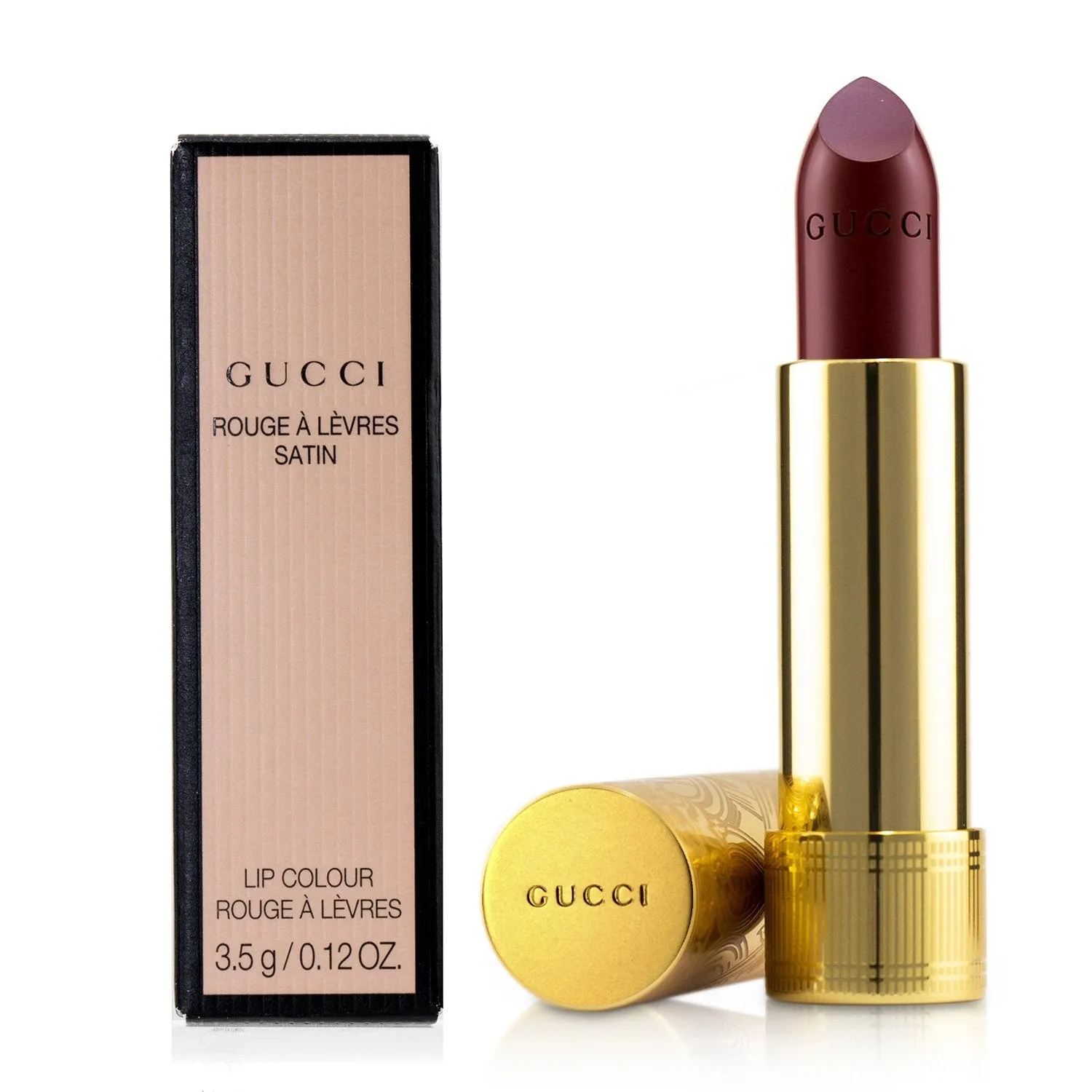 Gucci Rouge A Levres Satin Lip Colour - # 501 Constance Vermillon  3.5g/0.12oz
