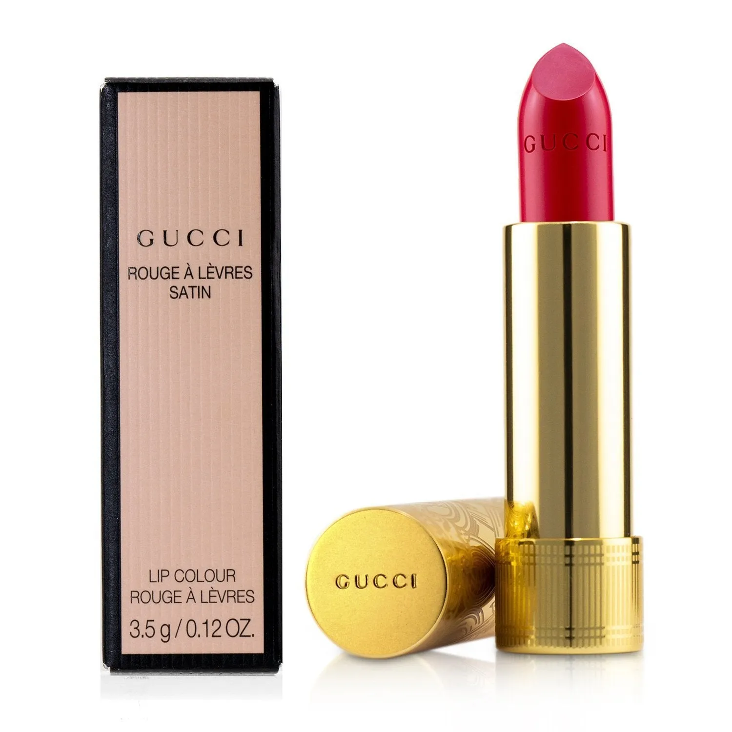 Gucci Rouge A Levres Satin Lip Colour - # 505 Janet Rust  3.5g/0.12oz