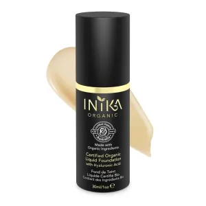 Inika Certified Organic Liquid Foundation 30ml Porcelain