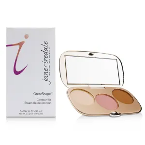 Jane Iredale GreatShape Contour Kit (1x Highlight. 1x Blush. 1x Contour) - # Cool  7.5g/0.27oz