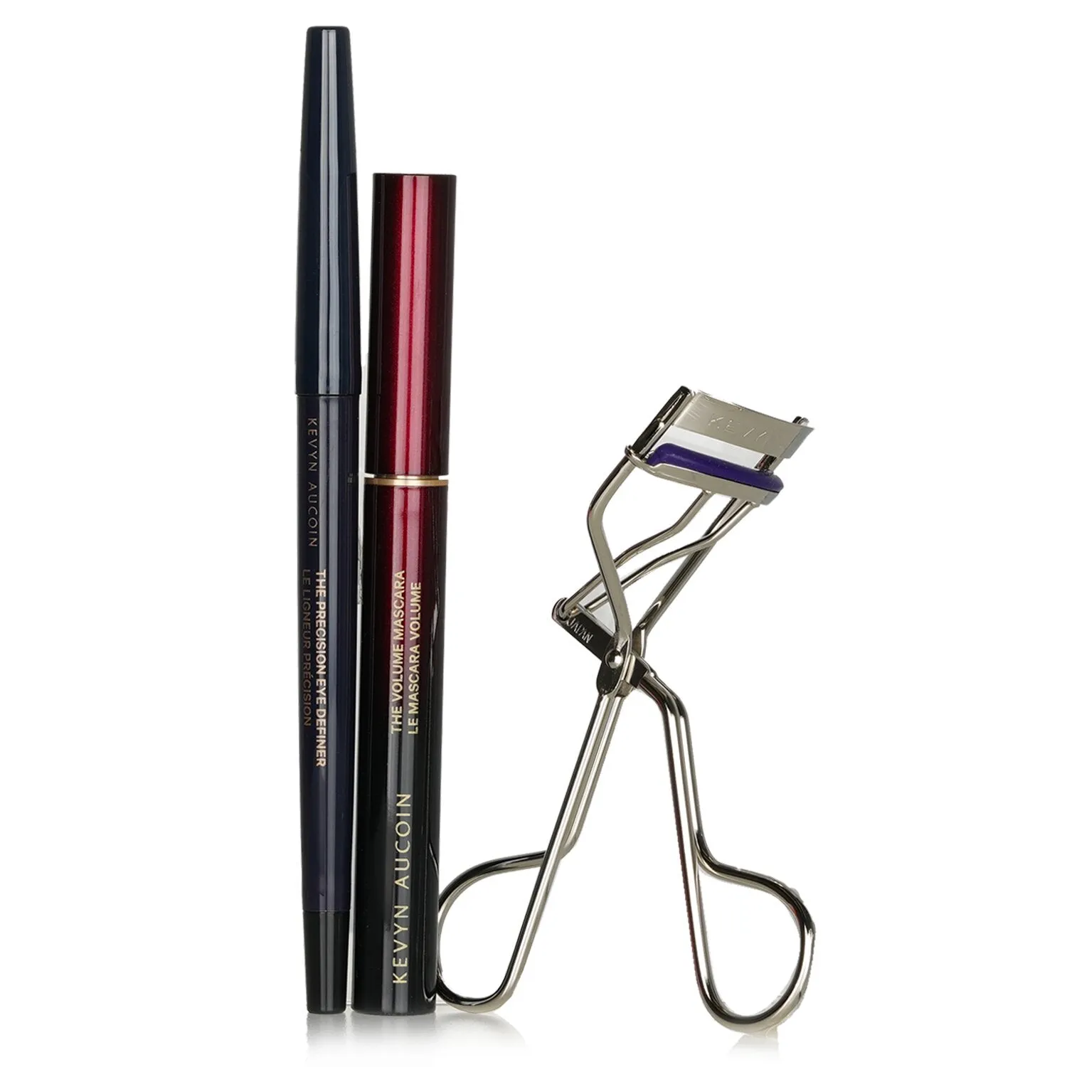 Kevyn Aucoin The Beauty Stars: Eye Defining Lash   Liner Trio: 1x Eyelash Curler   1x Mascara   1x Eyeliner  3pcs