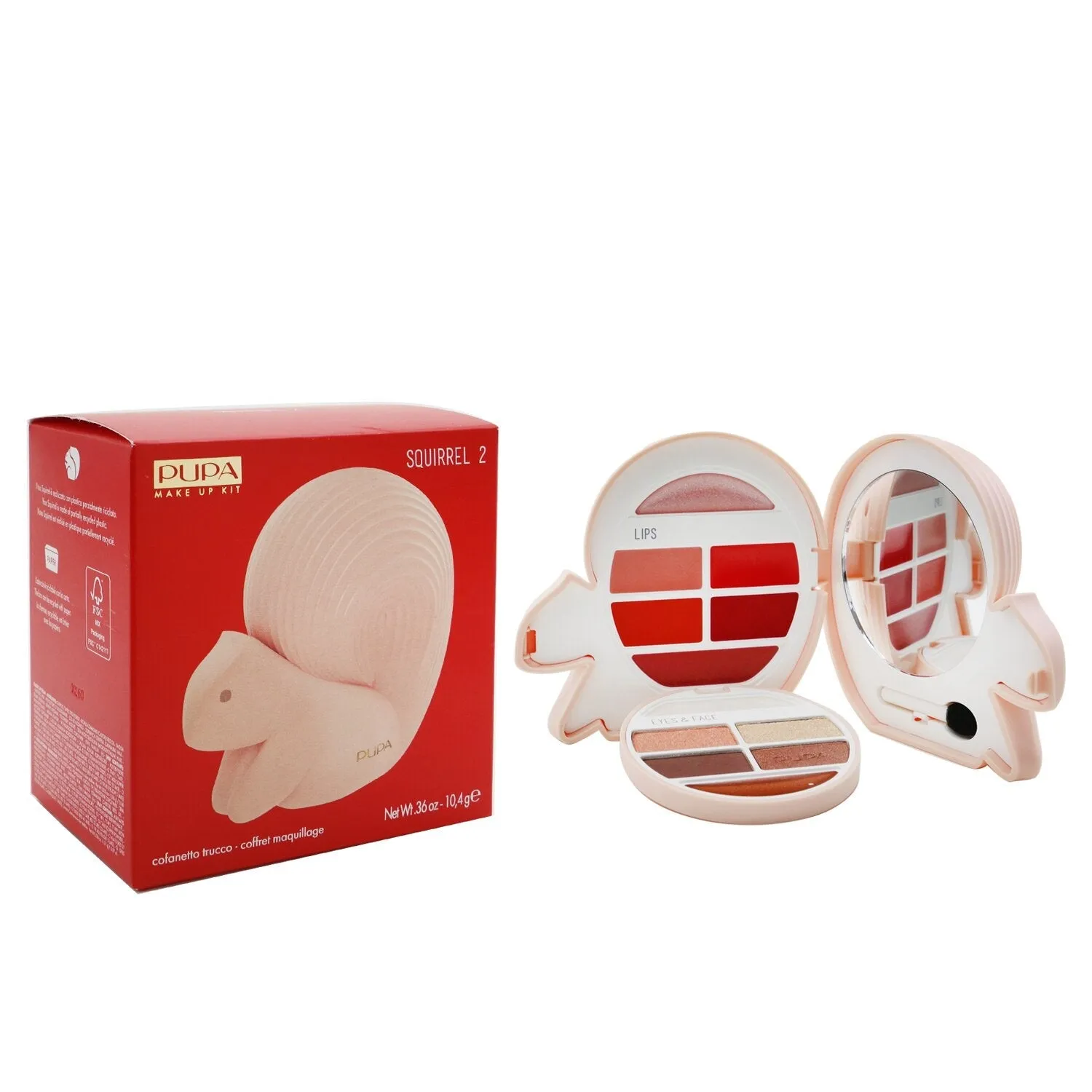 Pupa Squirrel 2 Kit - # 003  10.4g/0.36oz