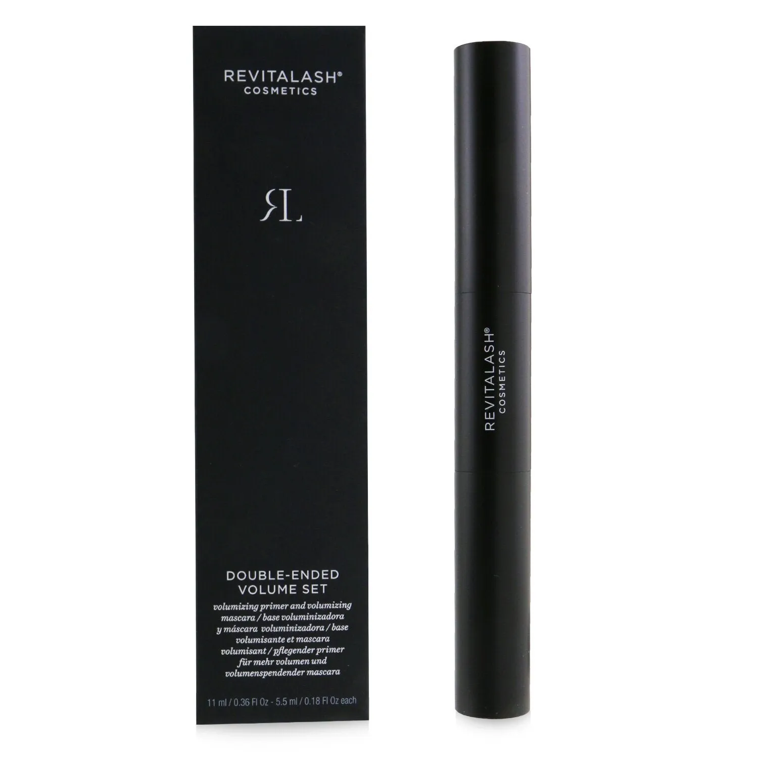RevitaLash RevitaLash Double Ended Volume Set (1x Primer. 1x Mascara) - Black  11ml/0.36oz