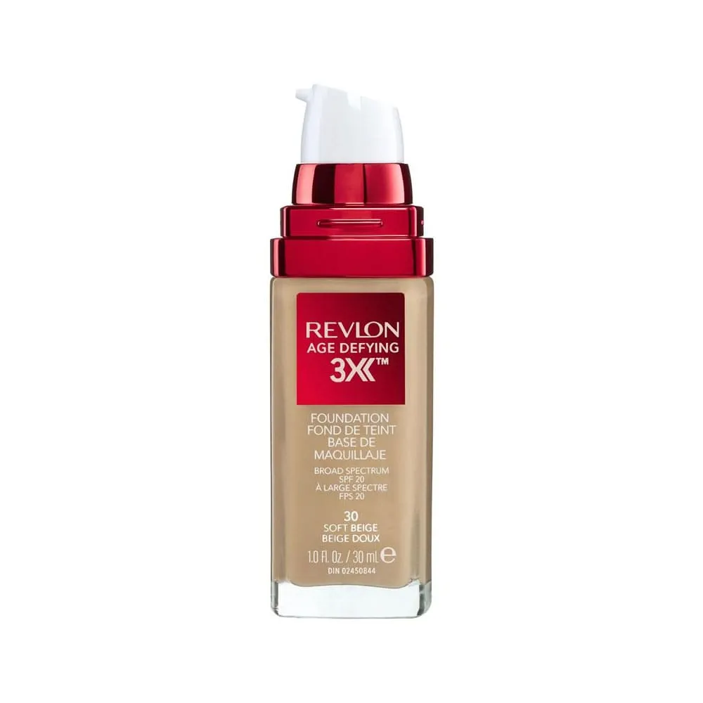 Revlon Age Defying Foundation SPF20 30 Soft Beige 30ml