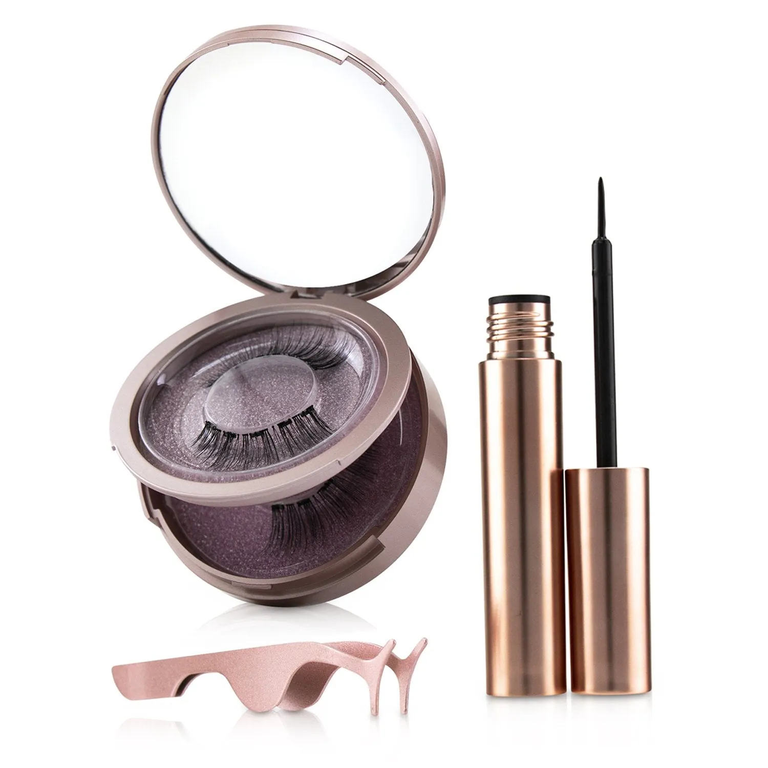 SHIBELLA Cosmetics Magnetic Eyeliner & Eyelash Kit - # Romance  3pcs