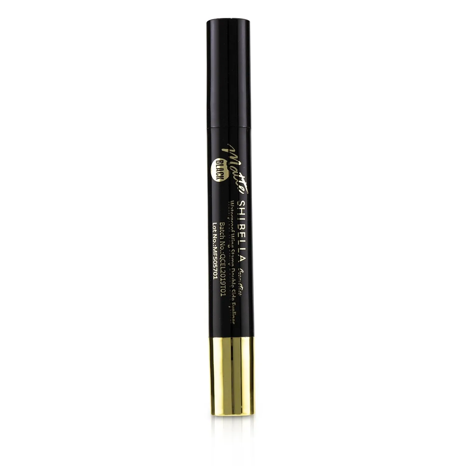 SHIBELLA Cosmetics Waterproof 24 Hours Long Lasting Wing Stamp Eyeliner Double Side Eyeliner  Thick Stamp  4.5ml/0.1587oz