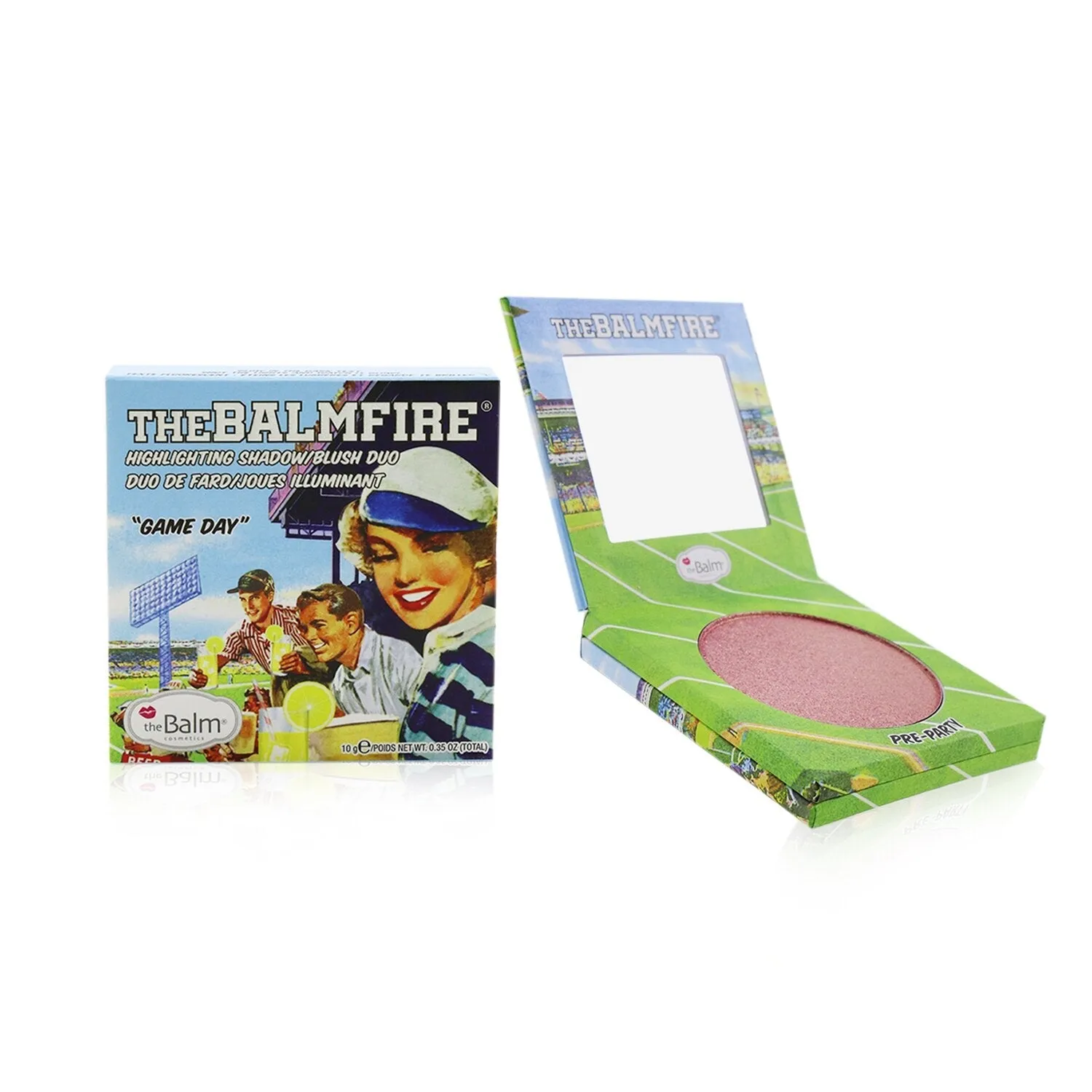 TheBalm Thebalmfire (Highlighting Shadow/Blush Duo) - # Game Day  10g/0.35oz
