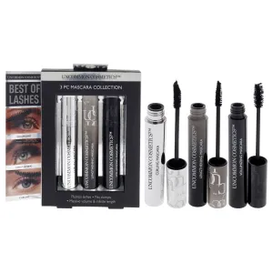 Uncommon Cosmetics Best Of Lashes Mascara Collection Set by Uncommon Cosmetics for Women - 3 Pc 0.27oz Lengthening Mascara. 0.27oz Volumizing Mascara. 0.27oz Curling Mascara